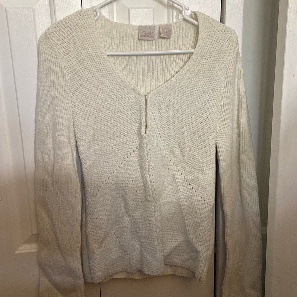 Thick Cream Sweater
